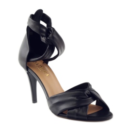 Sandalias mujer Badura 4650 negras negro 1