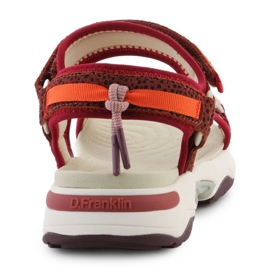 D.Franklin Sandalias D. Franklin Sneakers Sandal Strips DFSH406003-BURG rojo 5