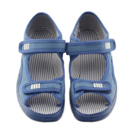 Sandalias, zapatillas Befado 113y010 azul 4