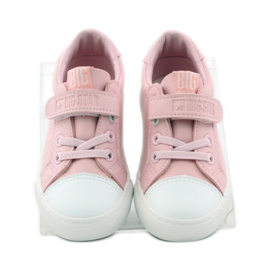 Zapatillas deportivas rosa Big Star 374038 blanco 4
