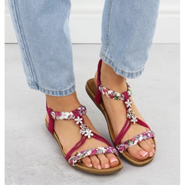 Las cómodas sandalias de mujer Pink Artiker 56C1314 rosado 6