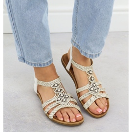 Las cómodas sandalias de las mujeres deslizan -Up White Artiker 56C1323 blanco 6