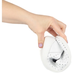 Olivier Slip Minimalista Barefoot de las mujeres -on Openwork 1771pol White blanco 9