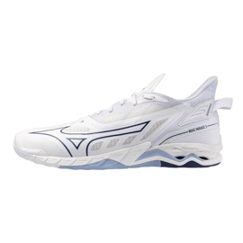 Mizuno Wave Mirage 5 X1GA235097 Zapatos de voleibol blanco 5