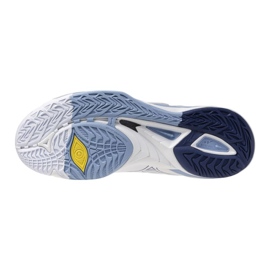 Mizuno Wave Mirage 5 X1GA235097 Zapatos de voleibol blanco 6