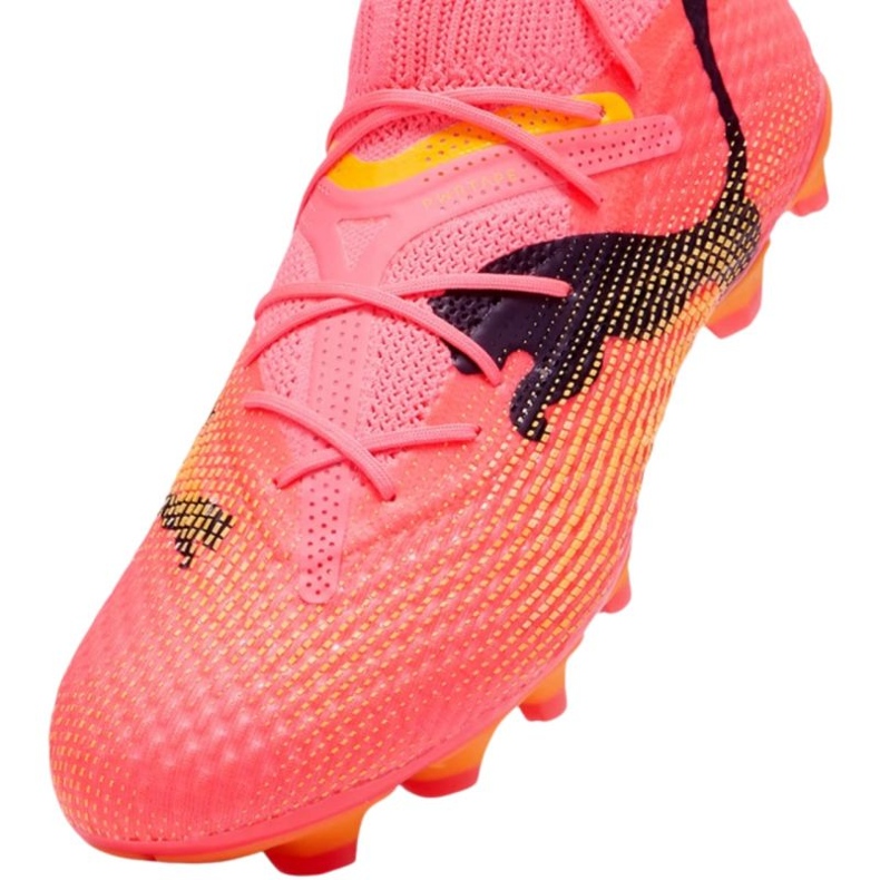 Puma Future 7 Pro+ FG/AG 107705 03 Juques de tráfico de fútbol rosa 3