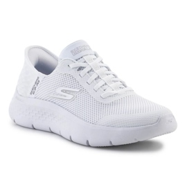 Skechers Slip-Inss: ir a caminar Flex-Grand Entrada 124836-WHT Zapatos blanco 1
