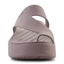 Flip-Flops Crocs Getaway Platform Toe Loop 210834-0lf marrón 2