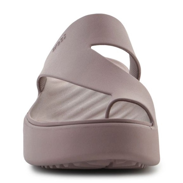Flip-Flops Crocs Getaway Platform Toe Loop 210834-0lf marrón 2