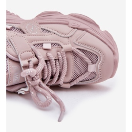 Zapatillas para niños en la plataforma rosa rosado 6