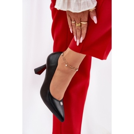Bombas elegantes en el Pon negro Vinceza 62222 5