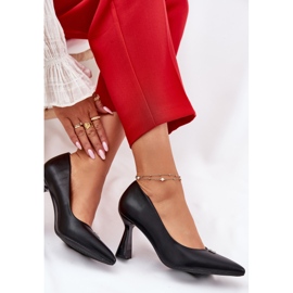 Bombas elegantes en el Pon negro Vinceza 62222 7