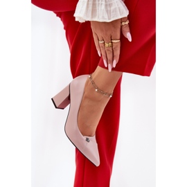 Bombas en el poste elegante Vinceza 62224 Pink rosado 5