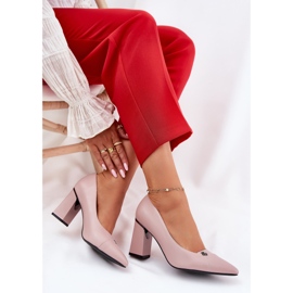 Bombas en el poste elegante Vinceza 62224 Pink rosado 7