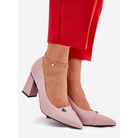 Bombas en el poste elegante Vinceza 62224 Pink rosado 1