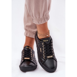Zapatillas de deporte femenino con eco cuero big star rr274323 negros 3