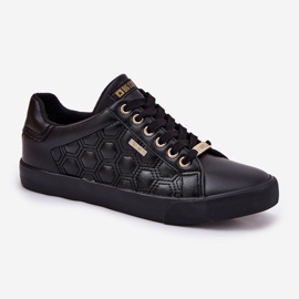 Zapatillas de deporte femenino con eco cuero big star rr274323 negros 4
