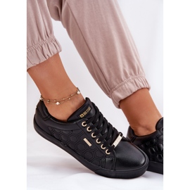 Zapatillas de deporte femenino con eco cuero big star rr274323 negros 7