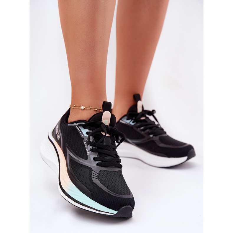 Zapatos deportivos femeninos Big Star RR274A160 Hi-Polish System Black negro 1