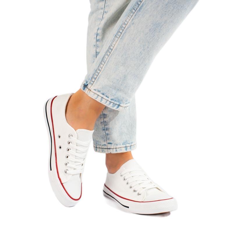 BM Zapatillas blancas blanco 1 BM Zapatillas blancas blanco 1
