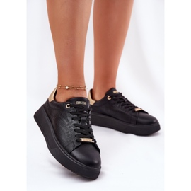 Zapatillas de deporte femenino con eco cuero big star rr274257 negro 5