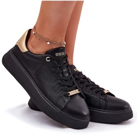 Zapatillas de deporte femenino con eco cuero big star rr274257 negro 11