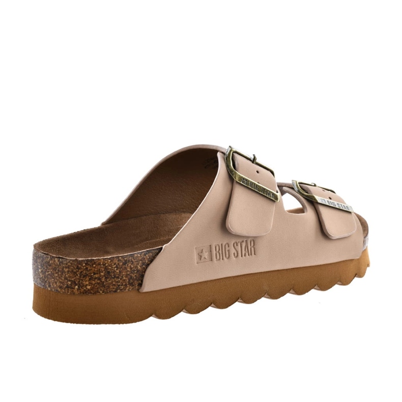 Zapatillas para mujeres Big Star LL274478 beige 2