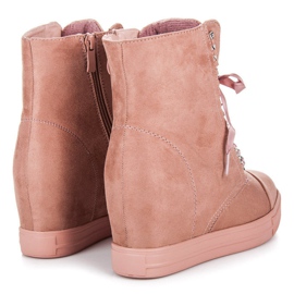 Seastar Zapatillas rosas con cremallera rosado 3