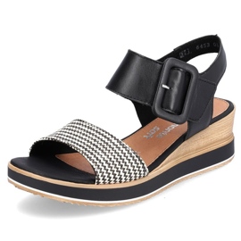 Rieker Sandalias cuña piel Remonte W RKR646 16