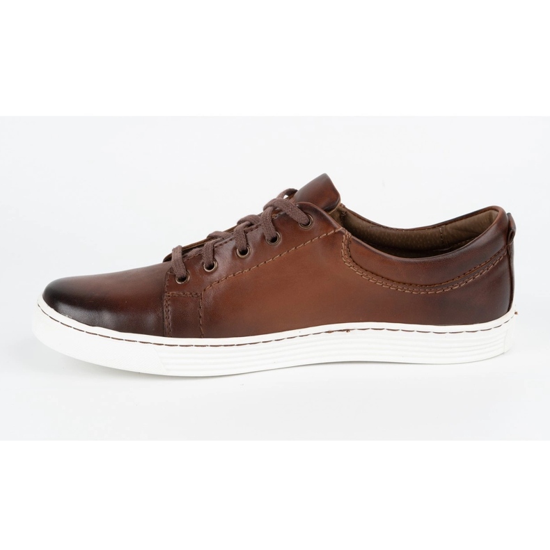 Olivier Zapato casual hombre piel 946MA marrón 1