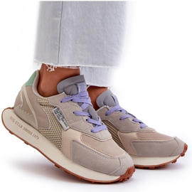 Zapatillas de Mujer con Sistema Memory Foam Plataforma Big Star NN274681 Beige 5