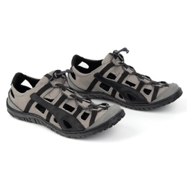 Olivier Zapatos de cuero para hombres, bicicleta aireada 262 kz gris 2