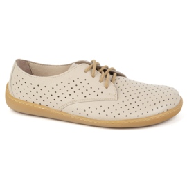 Olivier Zapatillas de zapatillas minimalistas de mujer descalzo 1288pol beige 4