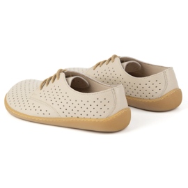 Olivier Zapatillas de zapatillas minimalistas de mujer descalzo 1288pol beige 6