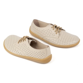Olivier Zapatillas de zapatillas minimalistas de mujer descalzo 1288pol beige 9