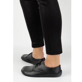 Olivier Zapatillas de zapatillas minimalistas de mujeres descalzos 1288pol negro 5