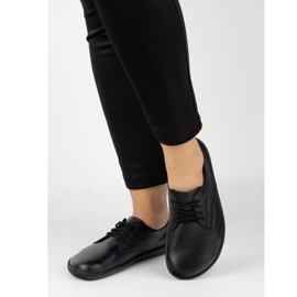 Olivier Zapatillas de zapatillas minimalistas de mujeres descalzos 1288pol negro 8