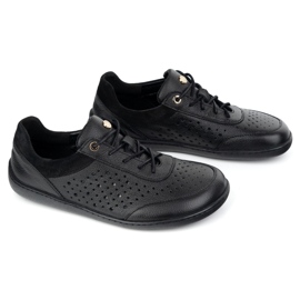 Olivier Zapatillas de zapatillas minimalistas de mujeres descalzos 1769pol negro 3