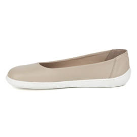 Olivier Las bombas minimalistas de mujeres descalzos resbalaron 1771pol beige 3