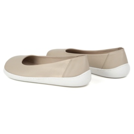 Olivier Las bombas minimalistas de mujeres descalzos resbalaron 1771pol beige 6