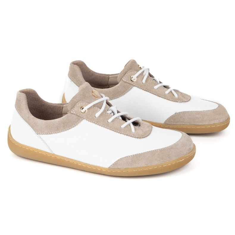 Olivier Zapatillas de zapatillas minimalistas de mujer descalzo 1769pol blanco 2