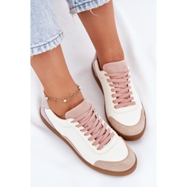 Zapatillas de cuero para mujeres Zazoo N1220 White blanco 10