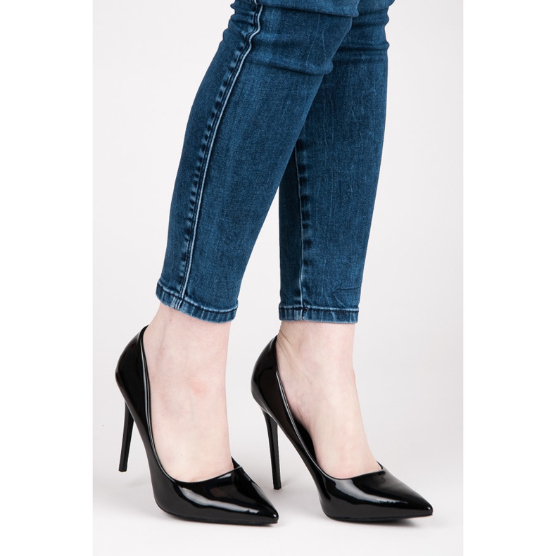 Seastar Sexy tacones lacados negro 1 Seastar Sexy tacones lacados negro 1