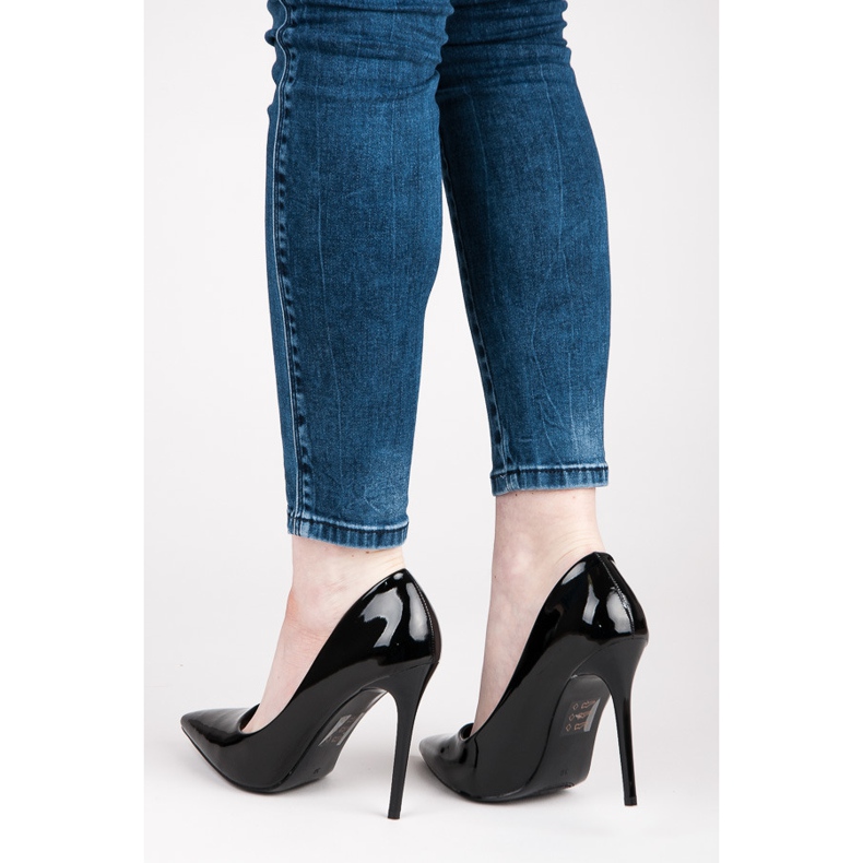 Seastar Sexy tacones lacados negro 2 Seastar Sexy tacones lacados negro 2