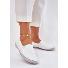 Ballerinas de cuero Maciejka T3512-11 White blanco 3