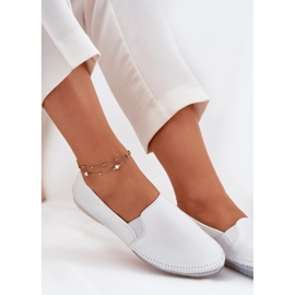Ballerinas de cuero Maciejka T3512-11 White blanco 7