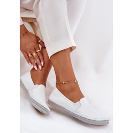 Ballerinas de cuero Maciejka T3512-11 White blanco 8