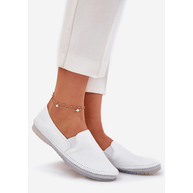 Ballerinas de cuero Maciejka T3512-11 White blanco 1