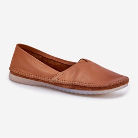 Ballerinas de cuero Smooth Maciejka T1930-29 Brown marrón 4