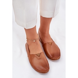 Ballerinas de cuero Smooth Maciejka T1930-29 Brown marrón 5